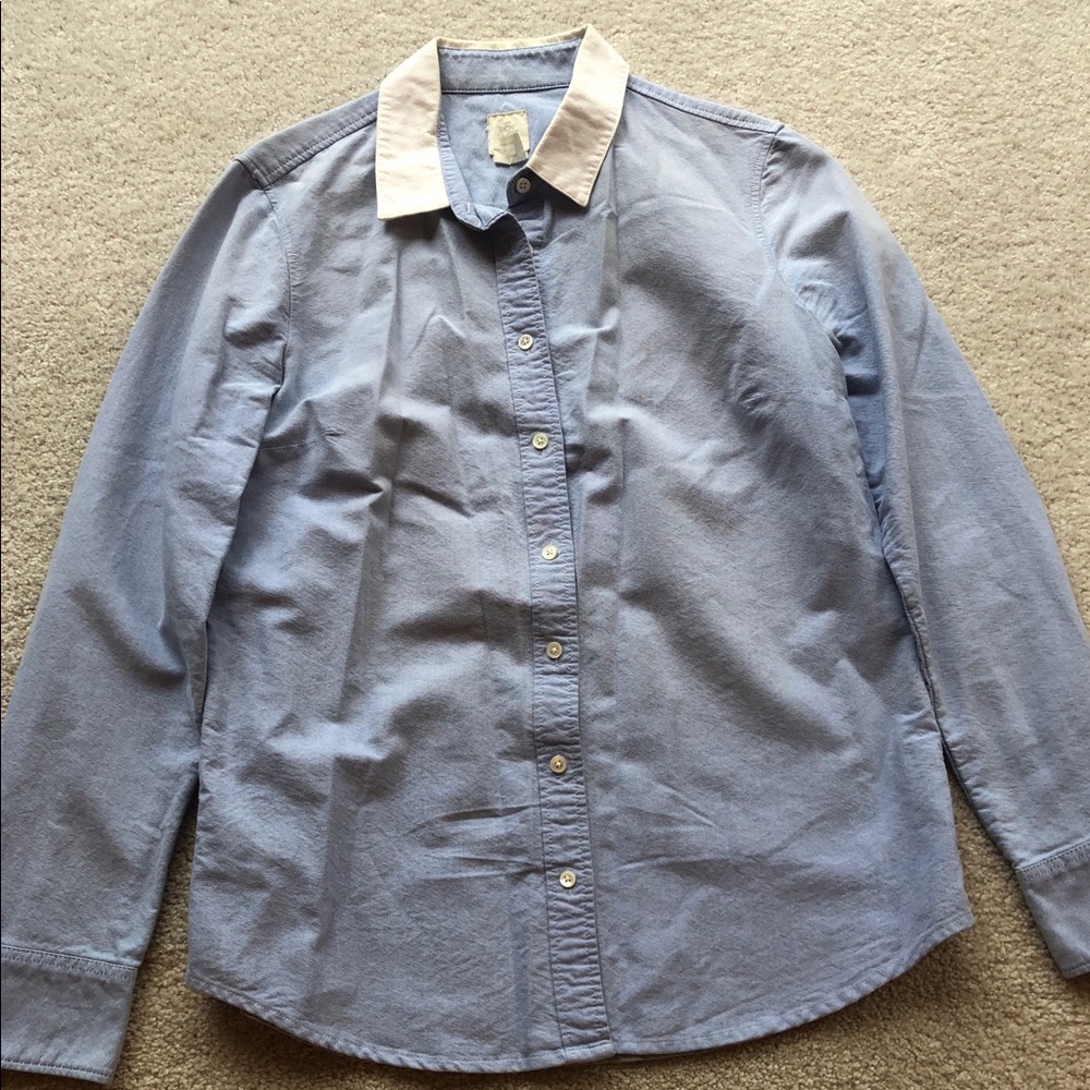 J. Crew Denim The Boy Shirt